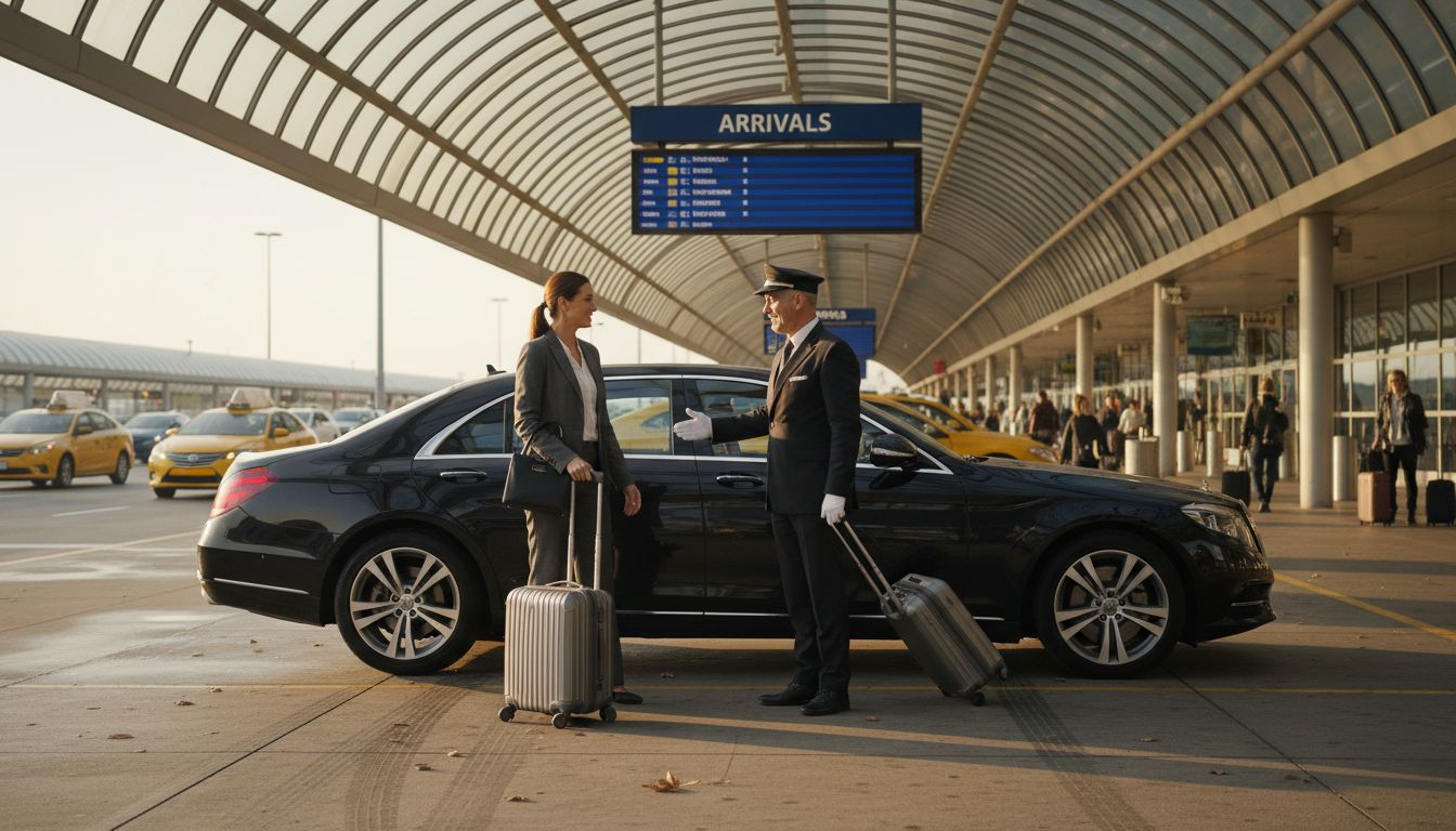Business Class Nice Airport Transfer Premium Private Driver TranspOnyx Cannes Monaco Antibes Saint-Tropez