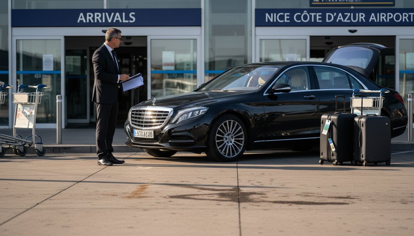 VIP Nice Airport Transfer Premium Private Driver TranspOnyx Cannes Monaco Antibes Saint-Tropez Experience