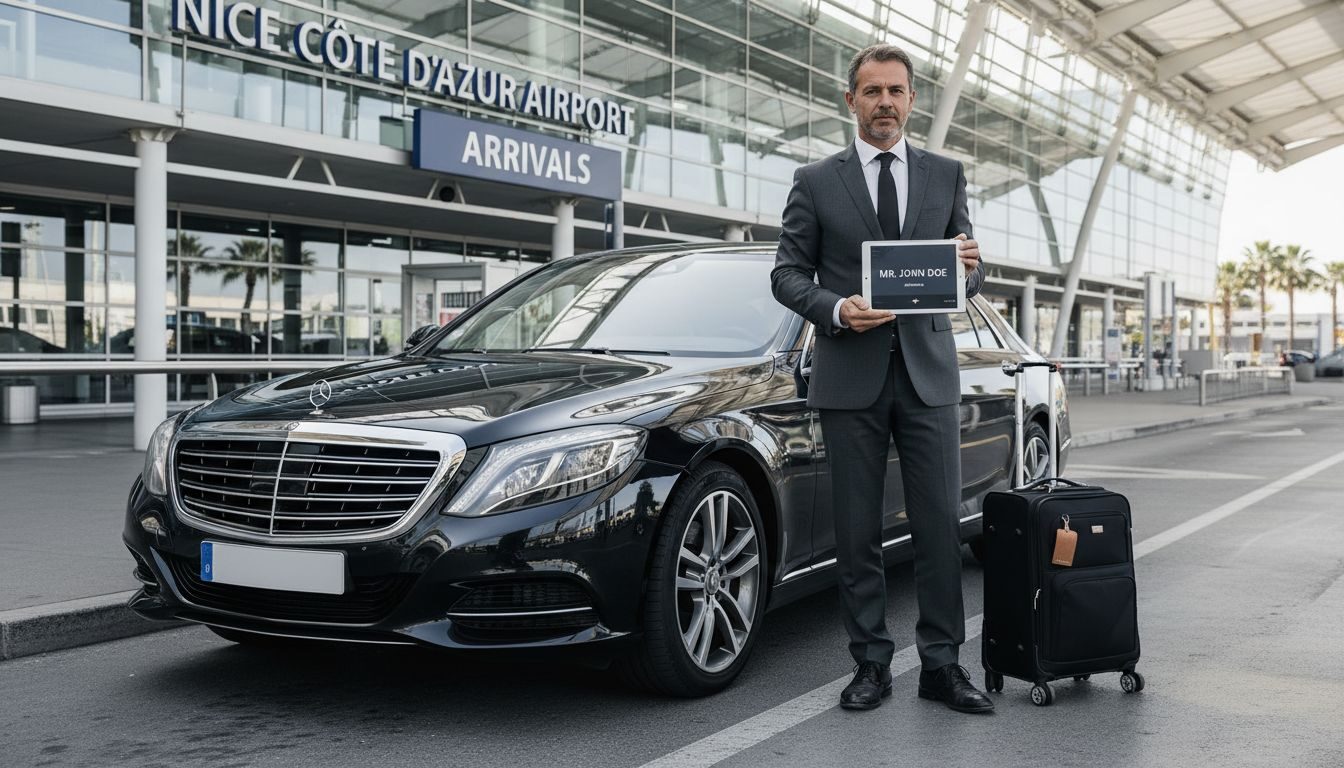 Executive Nice Airport Transfer Premium Private Driver TranspOnyx Cannes Monaco Antibes Saint-Tropez