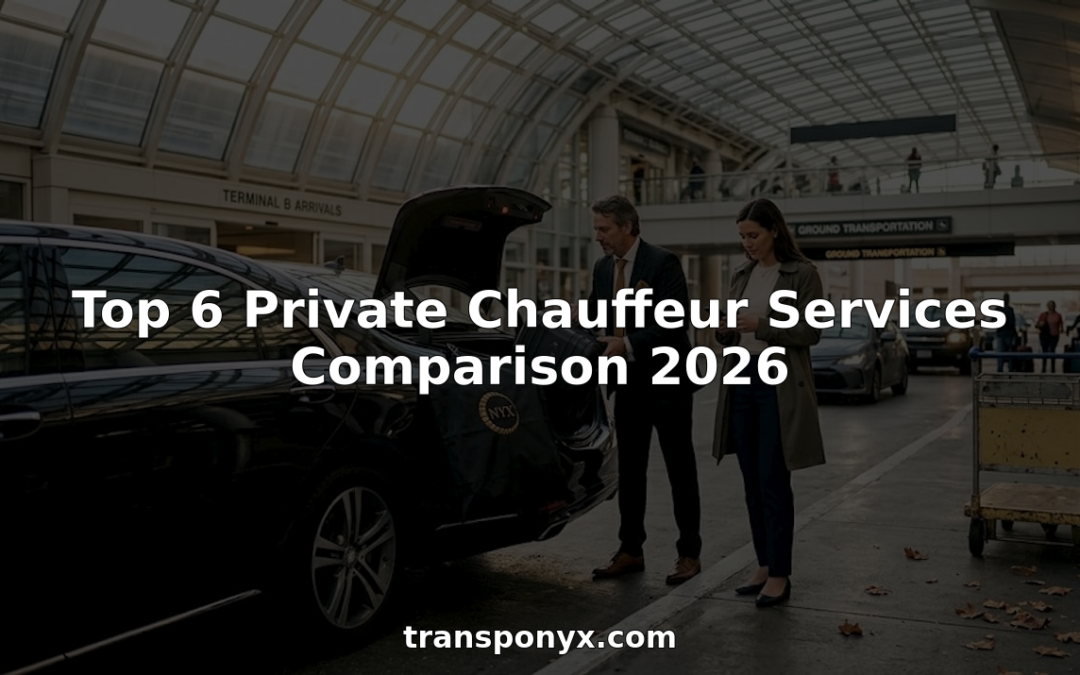 Top 6 Private Chauffeur Services Comparison 2026