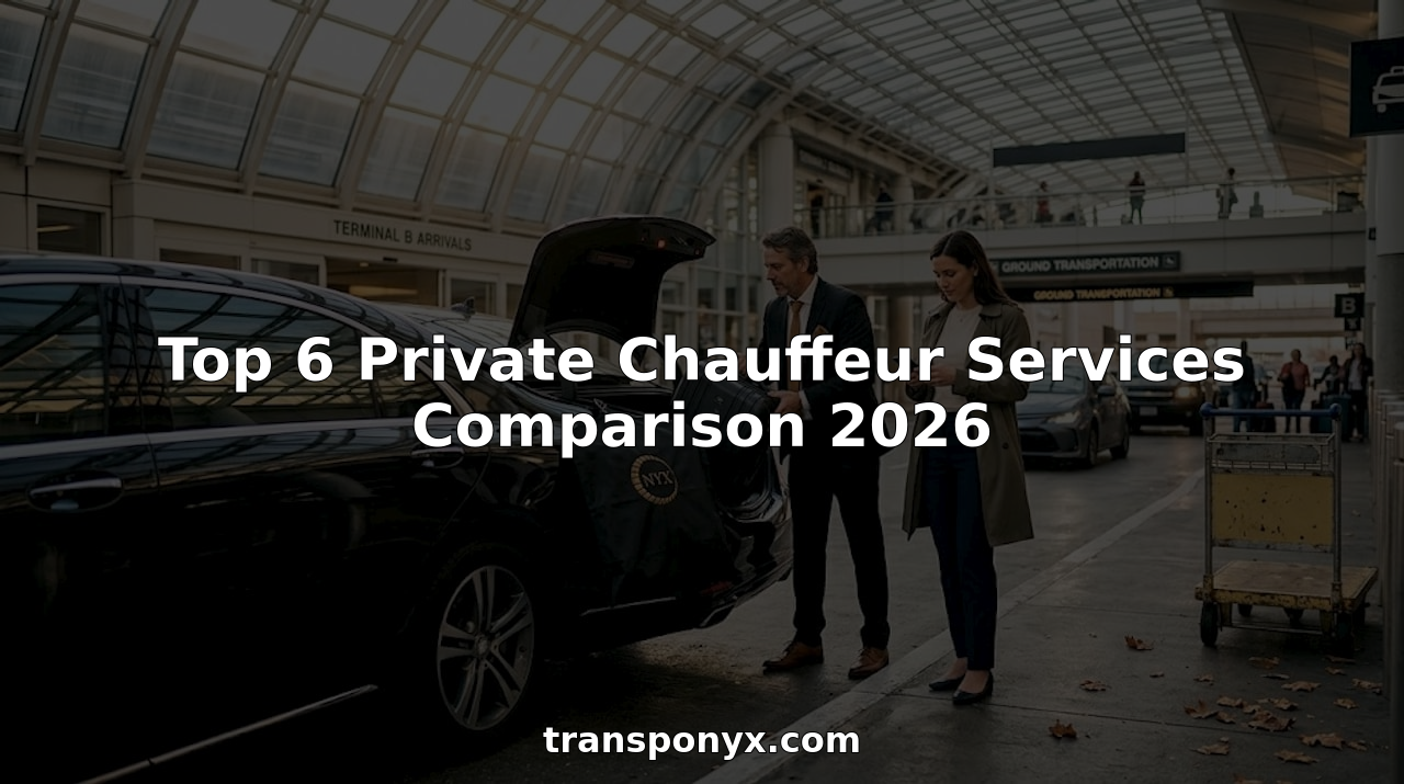 Chauffeur helps traveler at airport curbside