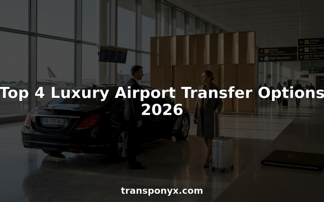 Top 4 Luxury Airport Transfer Options 2026