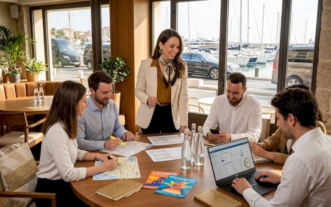Group travel logistics for the Bravade de Saint-Tropez