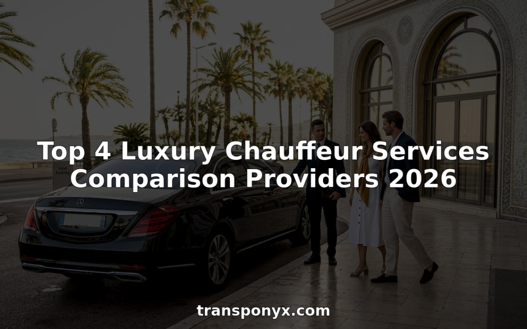 Top 4 Luxury Chauffeur Services Comparison Providers 2026