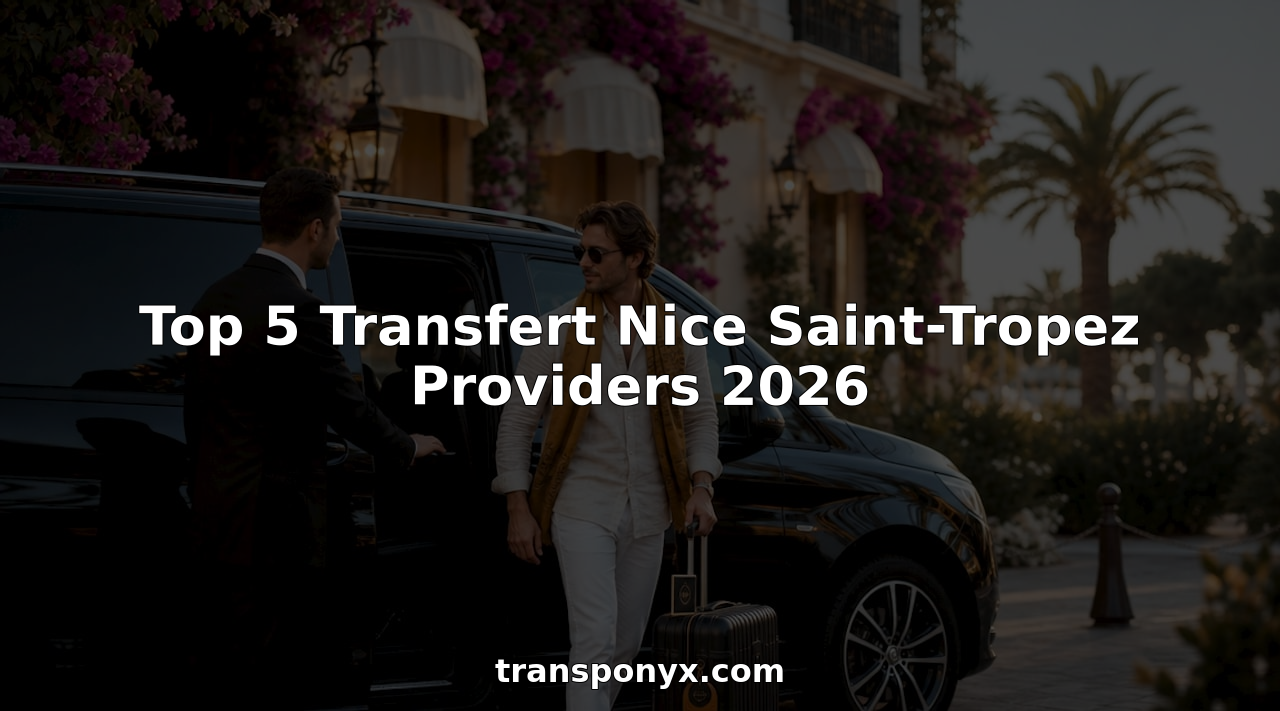 Luxury van and chauffeur at Riviera hotel entrance