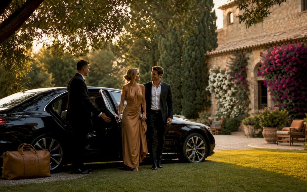 Role of a chauffeur at a private villa party