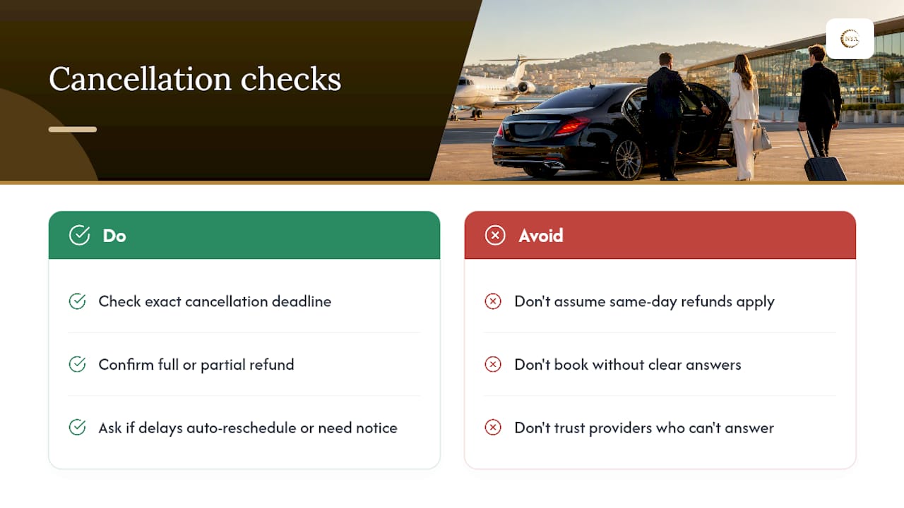 What are the cancellation and refund terms? — overview diagram