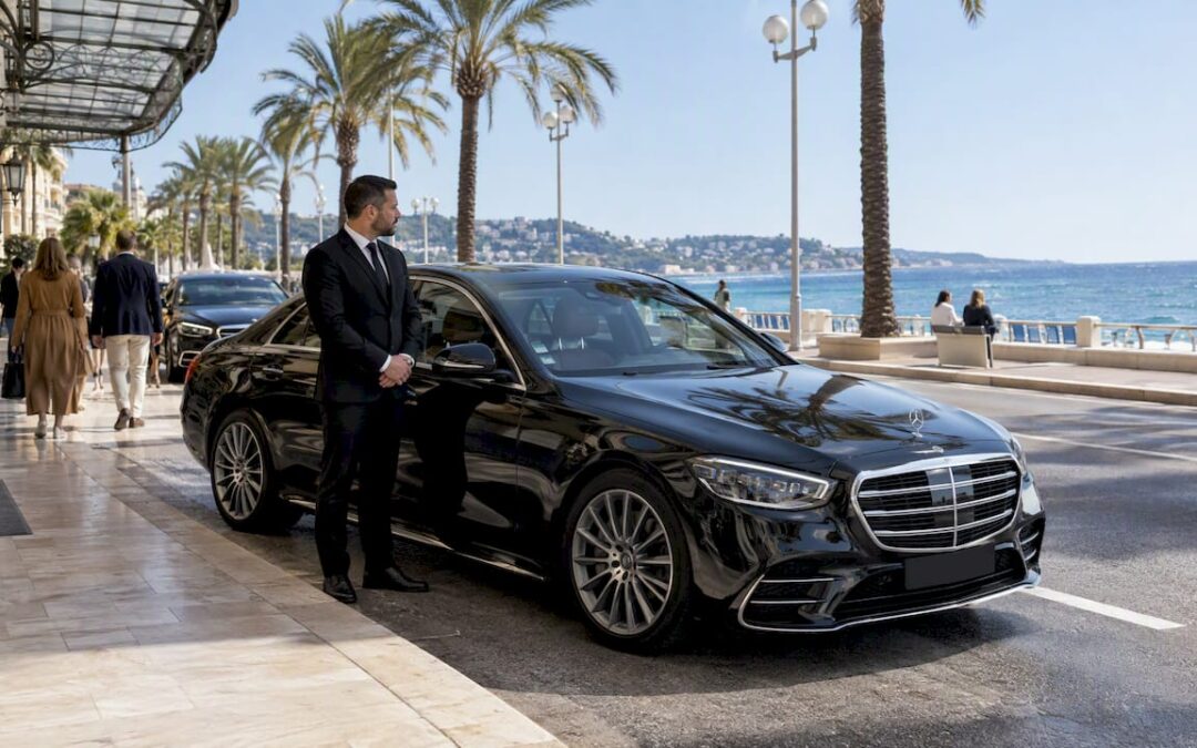 Hourly chauffeur rates in Nice: €60 sedans, Van 8 pax €100+ in 2026