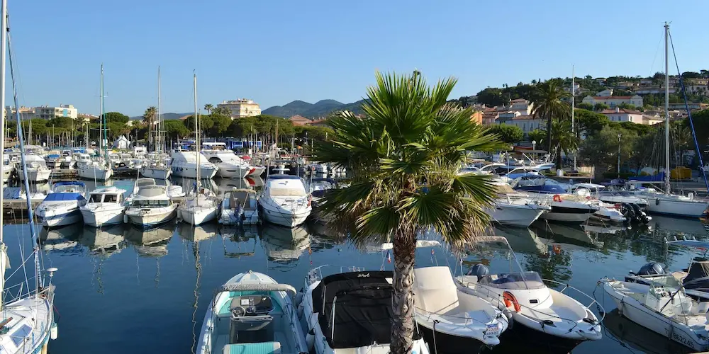Côte d'Azur Sainte-Maxime golfe Saint-Tropez vignobles