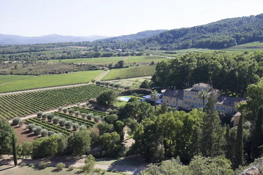 Château d'Esclans vignoble Provence luxe