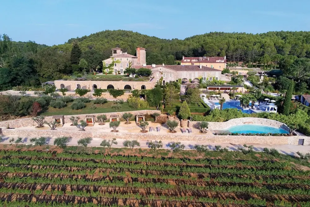 Château de Berne tour Provence luxe