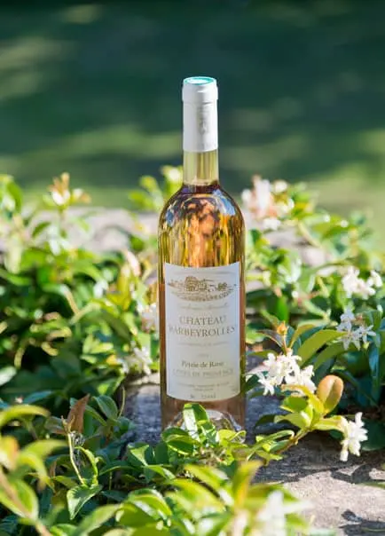 Vin rosé Pétale de Rose Château Barbeyrolles Provence